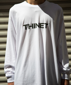 THINET(シンネット) |THINET LOGO LONG SLEEVE TEE