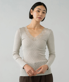 PALM(パーム) |PALM CUP ORGANIC COTTON LONG SLEEVE TOPS