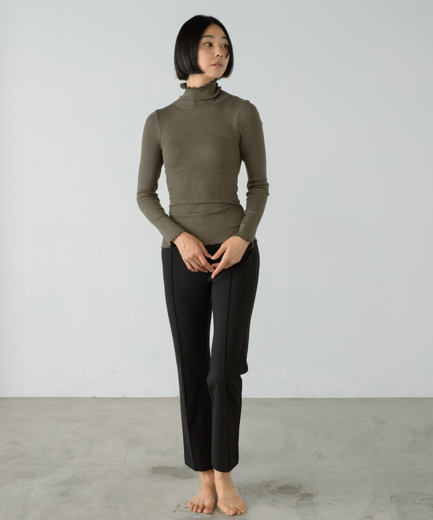 PALM CUP RIB TURTLE NECK ｜ PALM（パーム）公式通販 | Re:Circulet