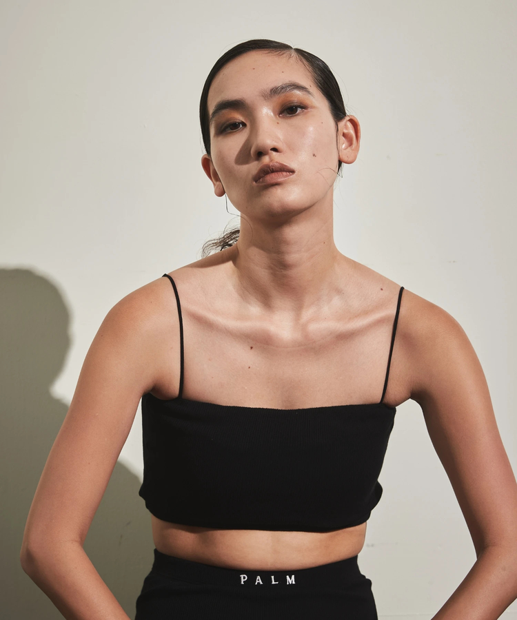 PALM(パーム) |RIB STRAP SHORT TOPS