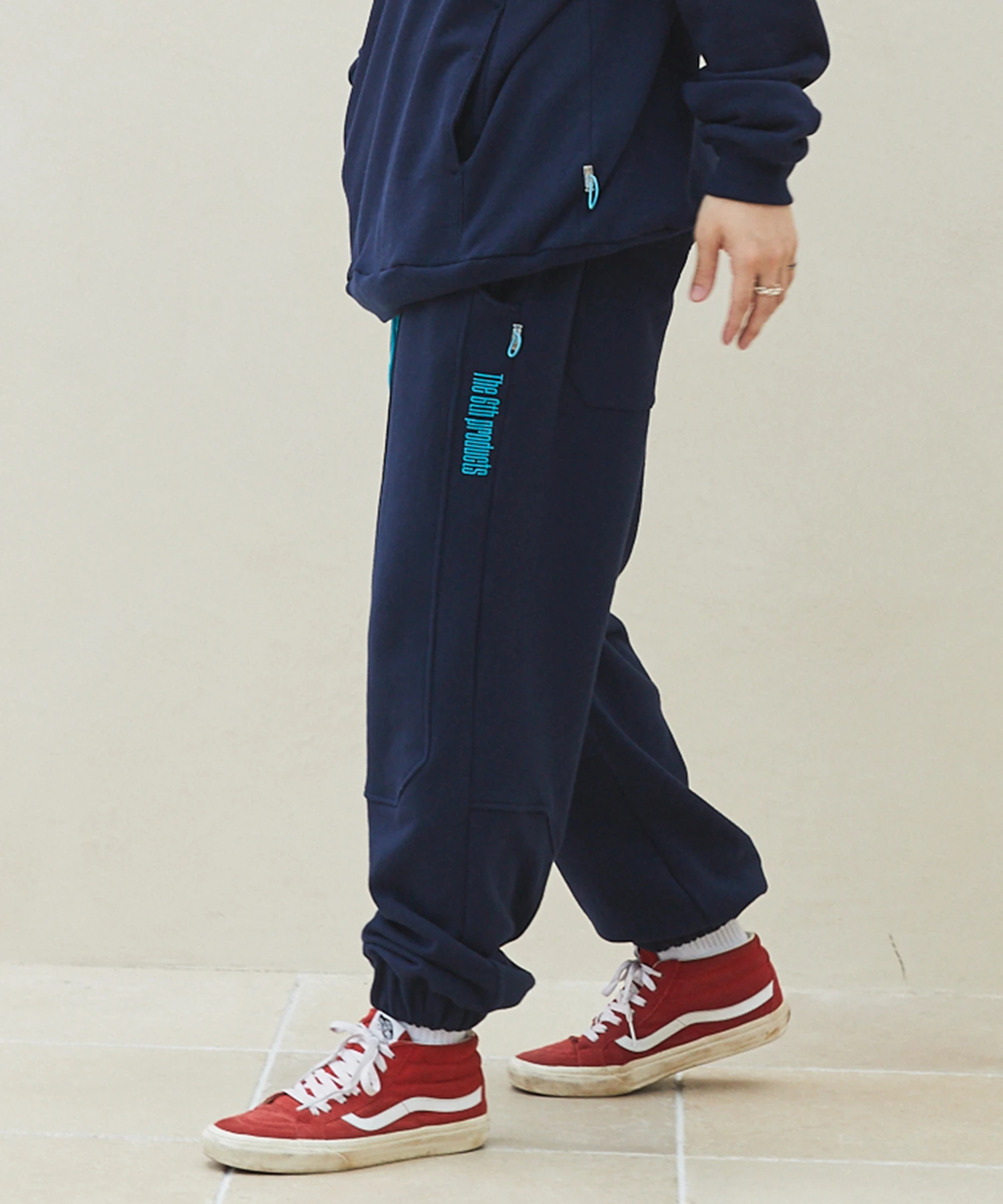 SOLOV スウェットパンツ PANEL SWEAT PANTS-