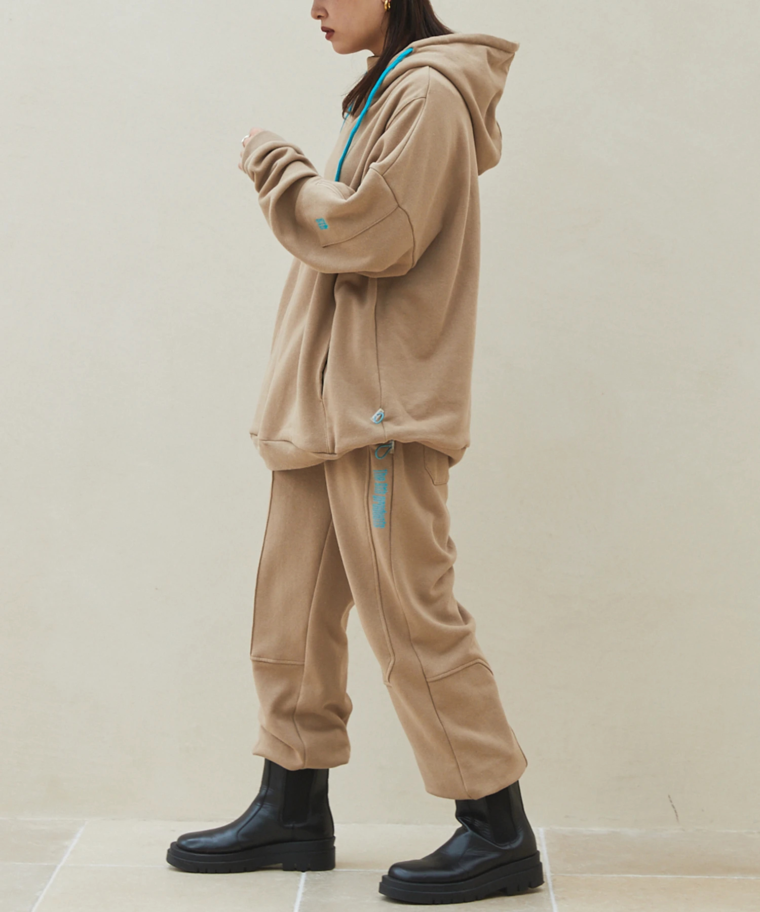 SOLOV スウェットパンツ PANEL SWEAT PANTS-