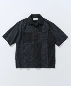 Griffin Hartland(グリフィンハートランド) |PATCHWORK OVERDYE OPENCOLLAR SHIRTS