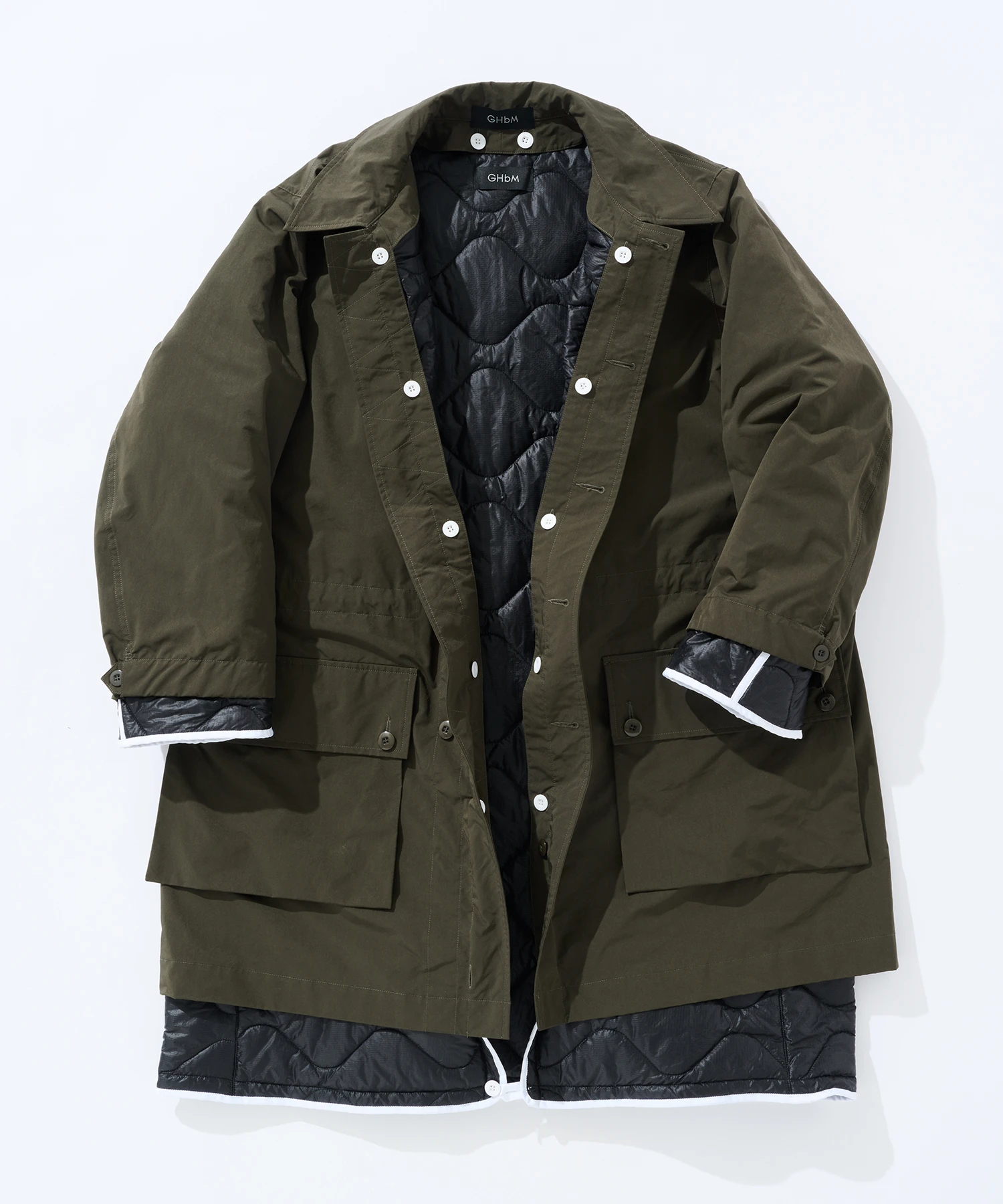 COLOR PIPING LINNER COAT ｜ GHbM（ジーエイチビーエム ）公式通販