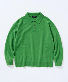 GHbM(ジーエイチビーエム ) |RUGGER POLO KNIT