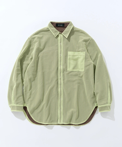 GHbM(ジーエイチビーエム ) |REVERSIBLE MESH BIG SHIRT