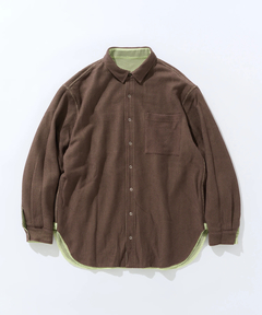 GHbM(ジーエイチビーエム ) |REVERSIBLE MESH BIG SHIRT