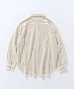 GHbM(ジーエイチビーエム ) |REVERSIBLE MESH BIG SHIRT