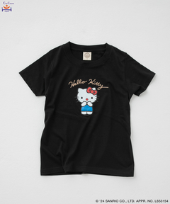 ORGABITS goods(オーガビッツ グッズ) |クリニクラウン赤鼻デザイン×ハローキティキッズTシャツ